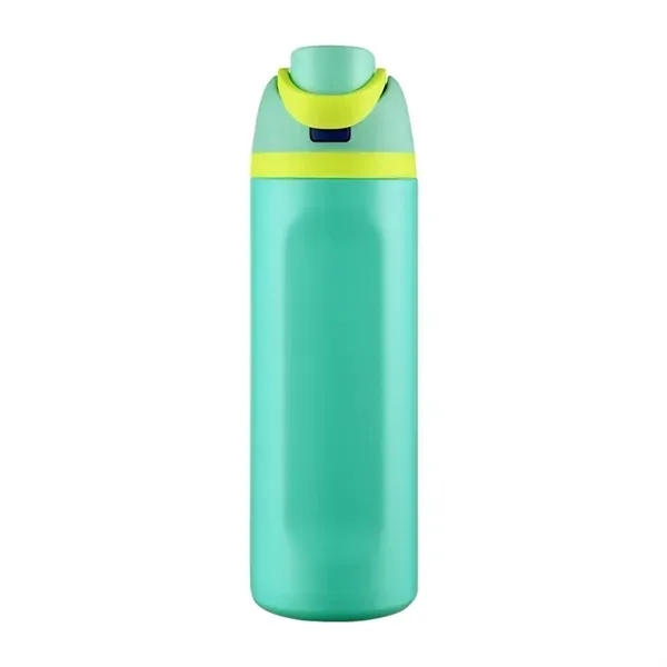 24 oz Stainless Steel Insulated Water Bottle Includes Straw, custom water bottle with logo imprint 2