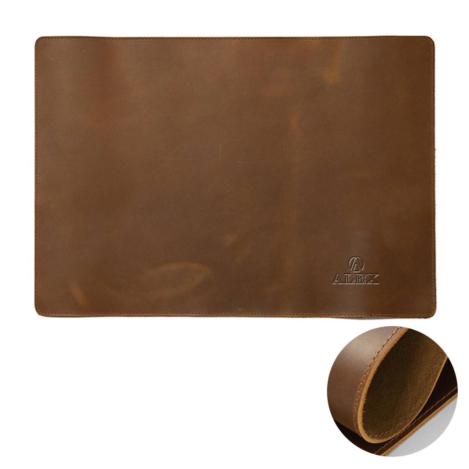Non-Slip Leather Desk Mat 1