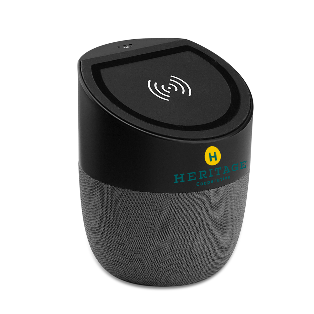 Pod Wireless Charger Bluetooth Speaker 5