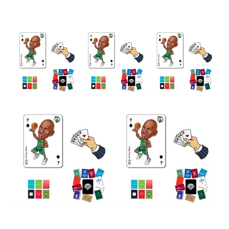 4-Color Regal Poker Size Playing Cards