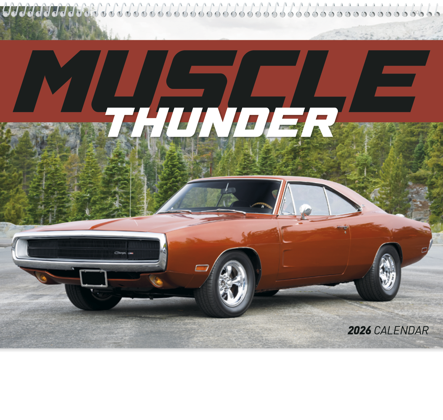 Good Value™ Muscle Thunder - Spiral Calendar 19
