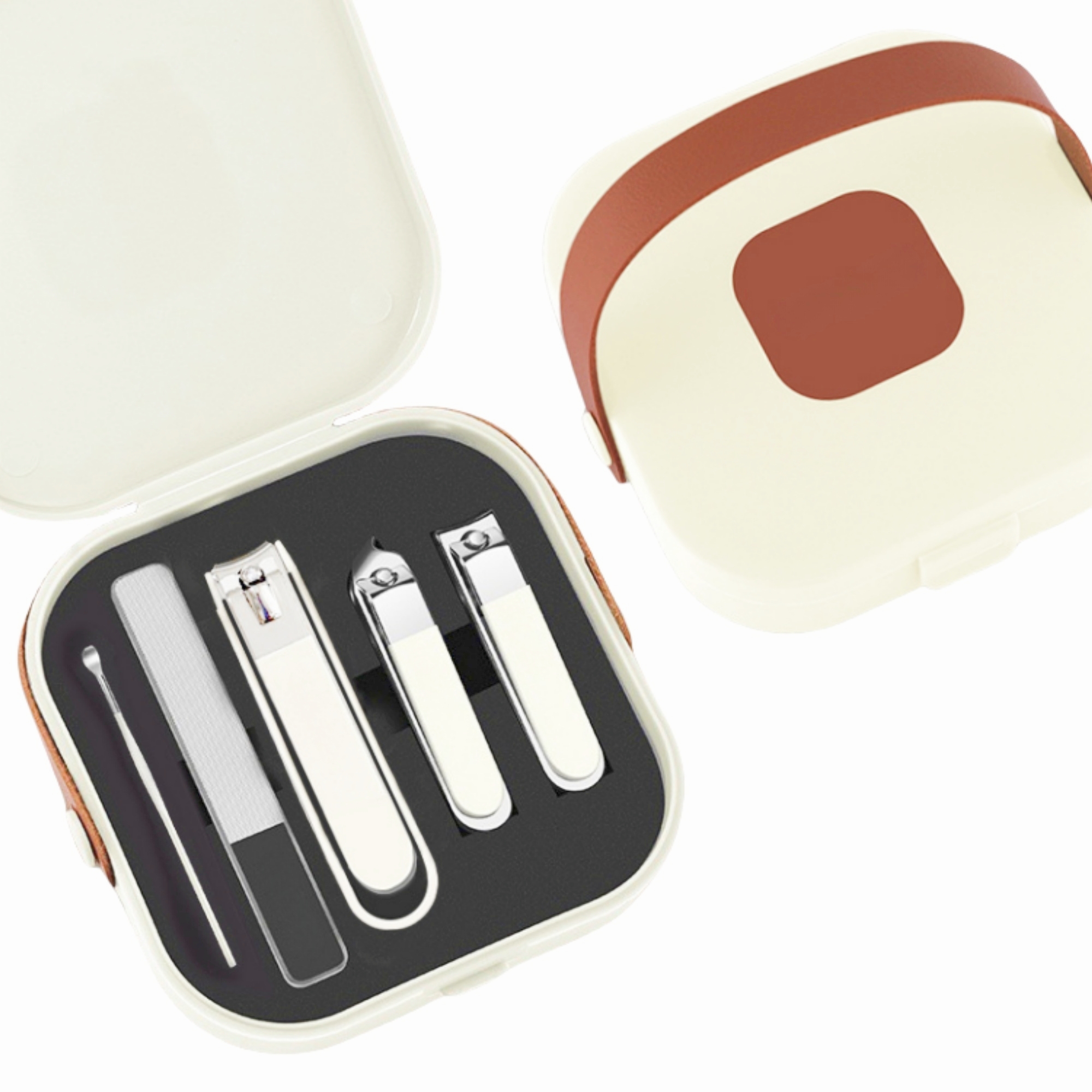 Portable Travel Mate Steel Nail Clippers Set 2