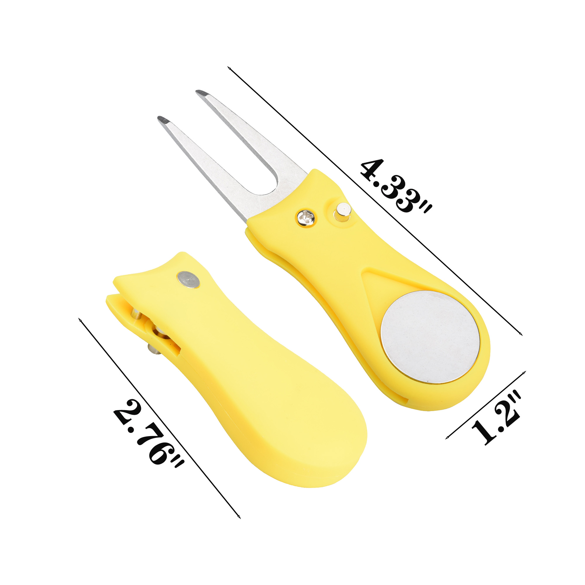 Portable Golf Divot Tool with Marker 3