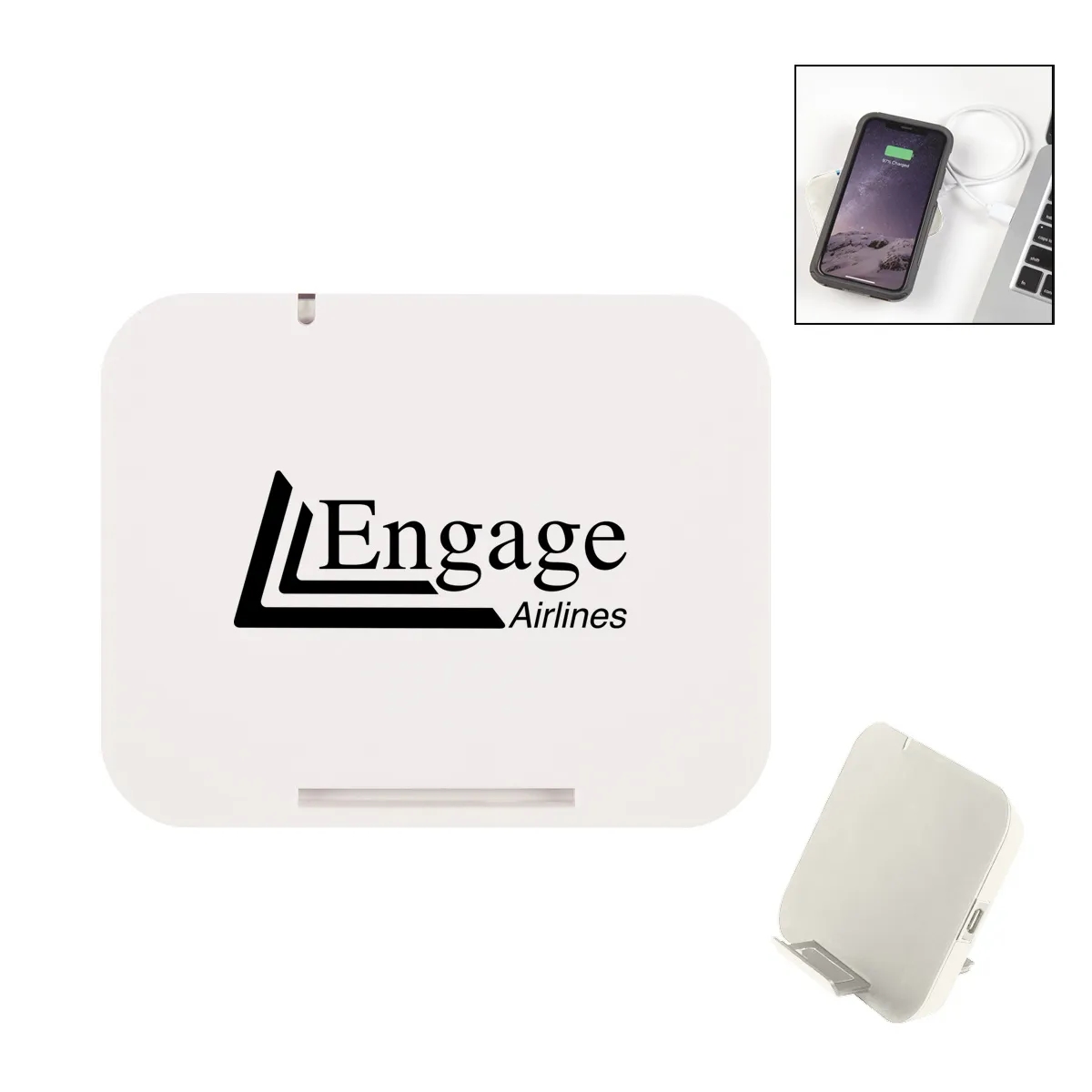 All In One QI Wireless Charger & Phone Stand 4