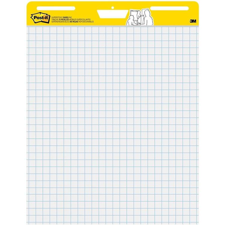 Post-It Super Sticky Easel Pads - Grid 25" x 30" 2