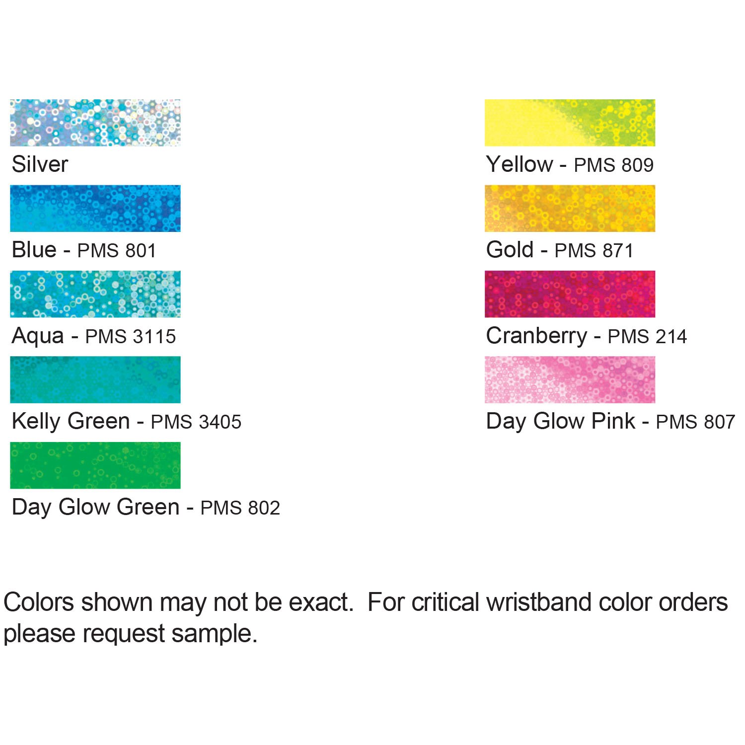 Liquid Glitter Wristband 19