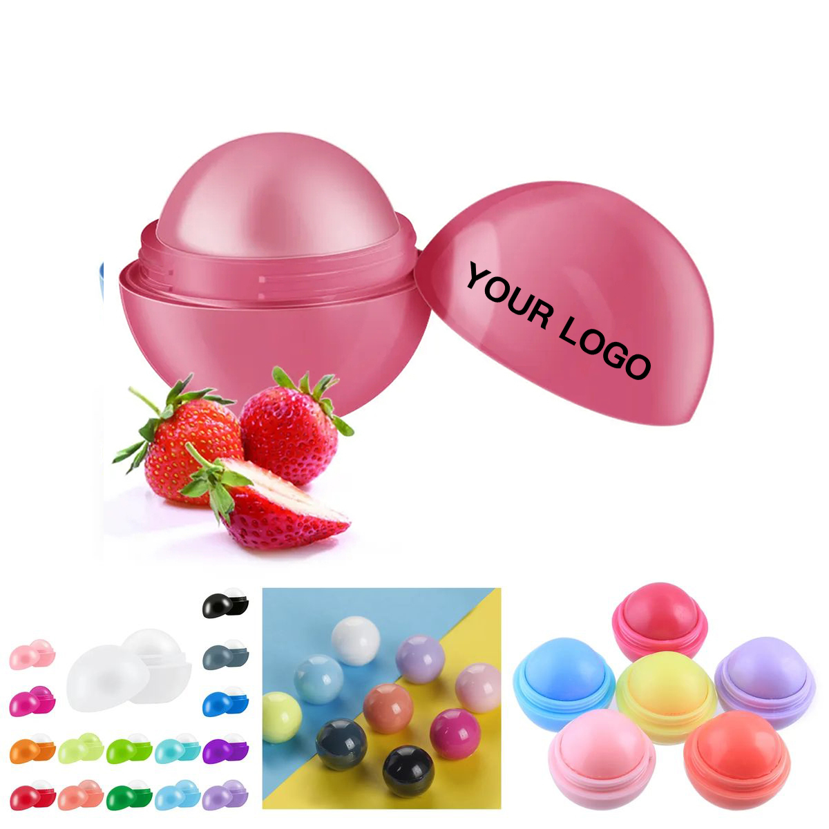 Moisturizing Round Lip Balm for Soft Lips 4