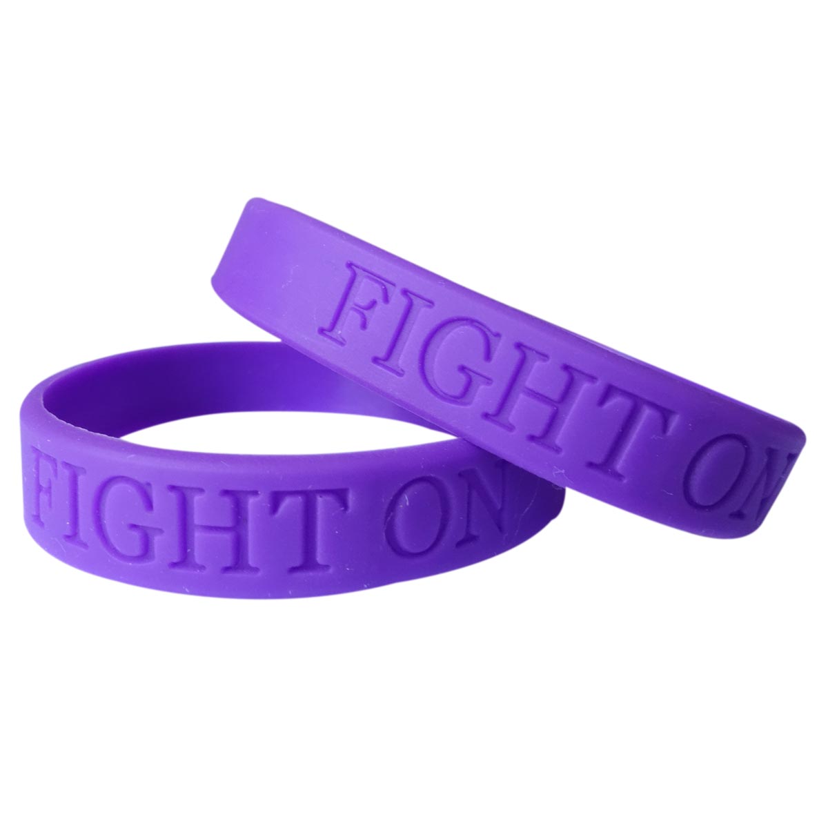 Debossed Silicone Wristband 11