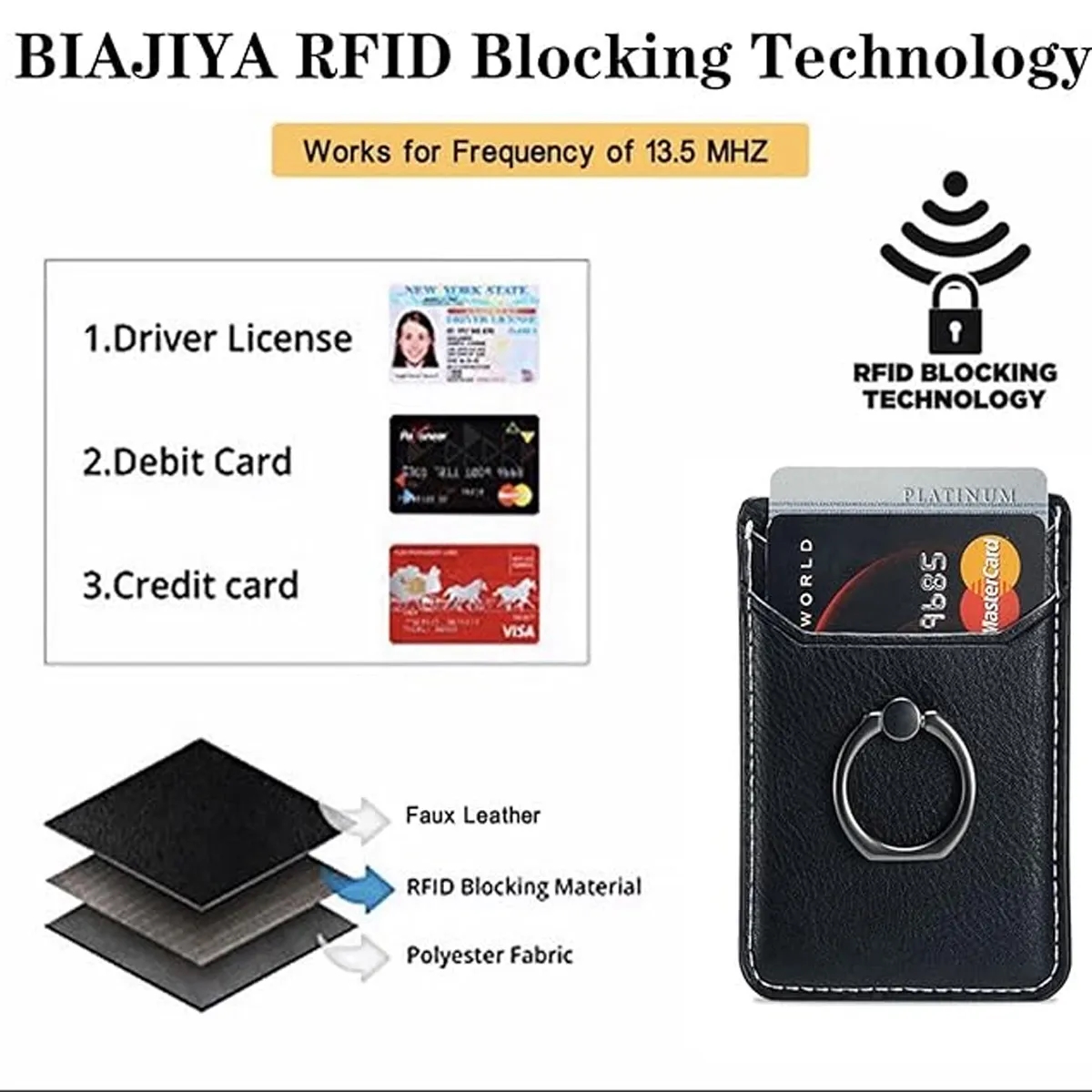 Unisex Phone Card Holder Suitable For Most Smartphones 3