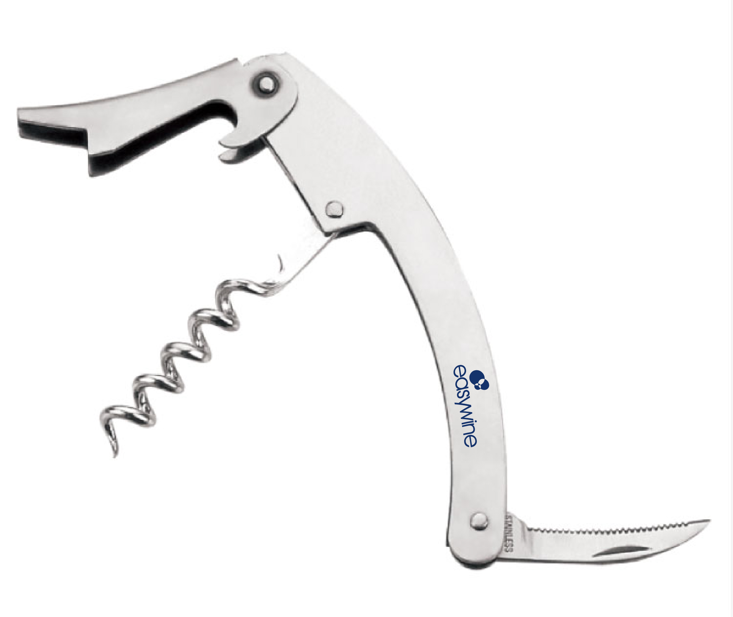 Stainless Steel Wine Opener/Corkscrew 2