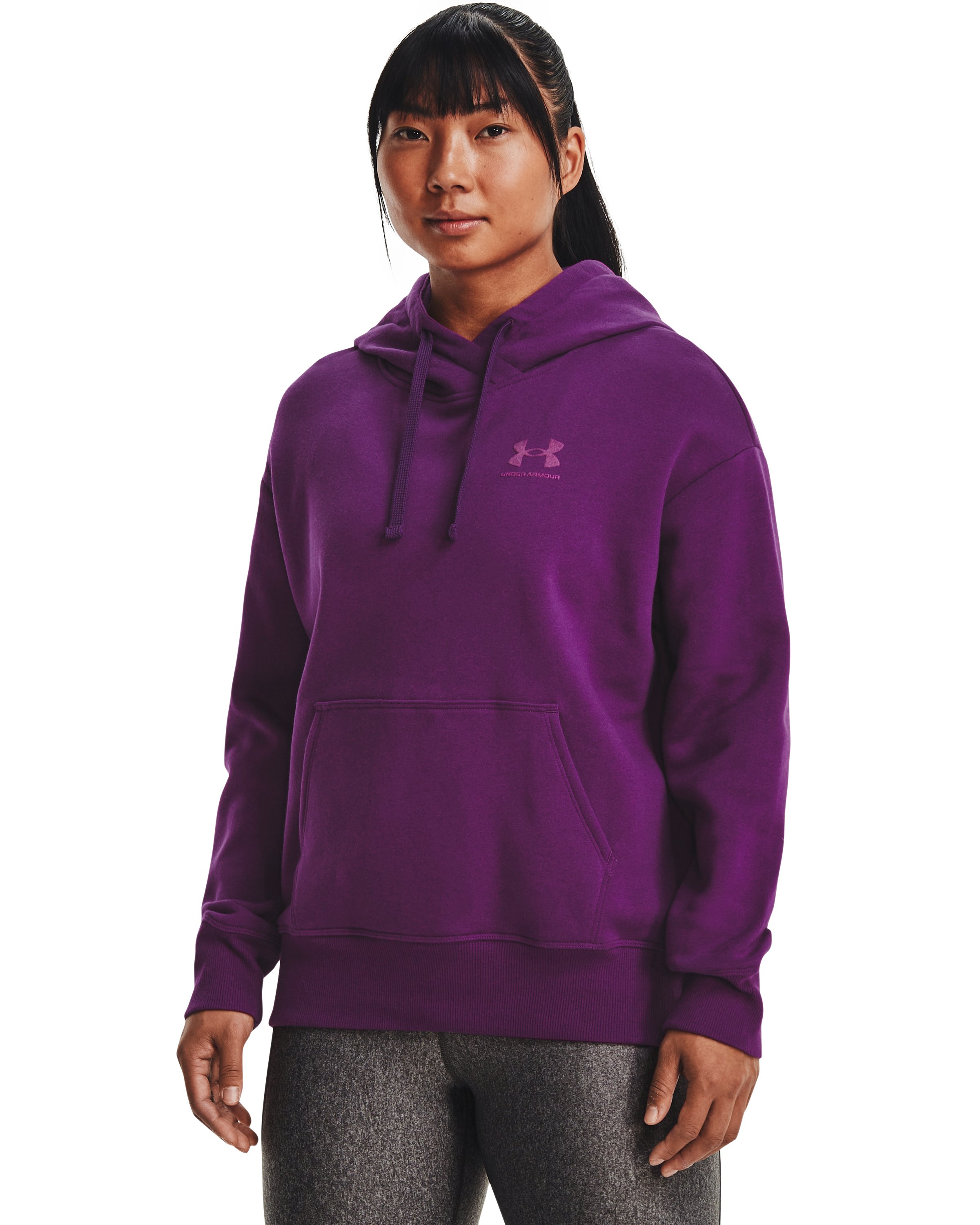 UA Rival Fleece Women's Oversized Hoodie, custom hoodie or sweatshirt with logo imprint 4