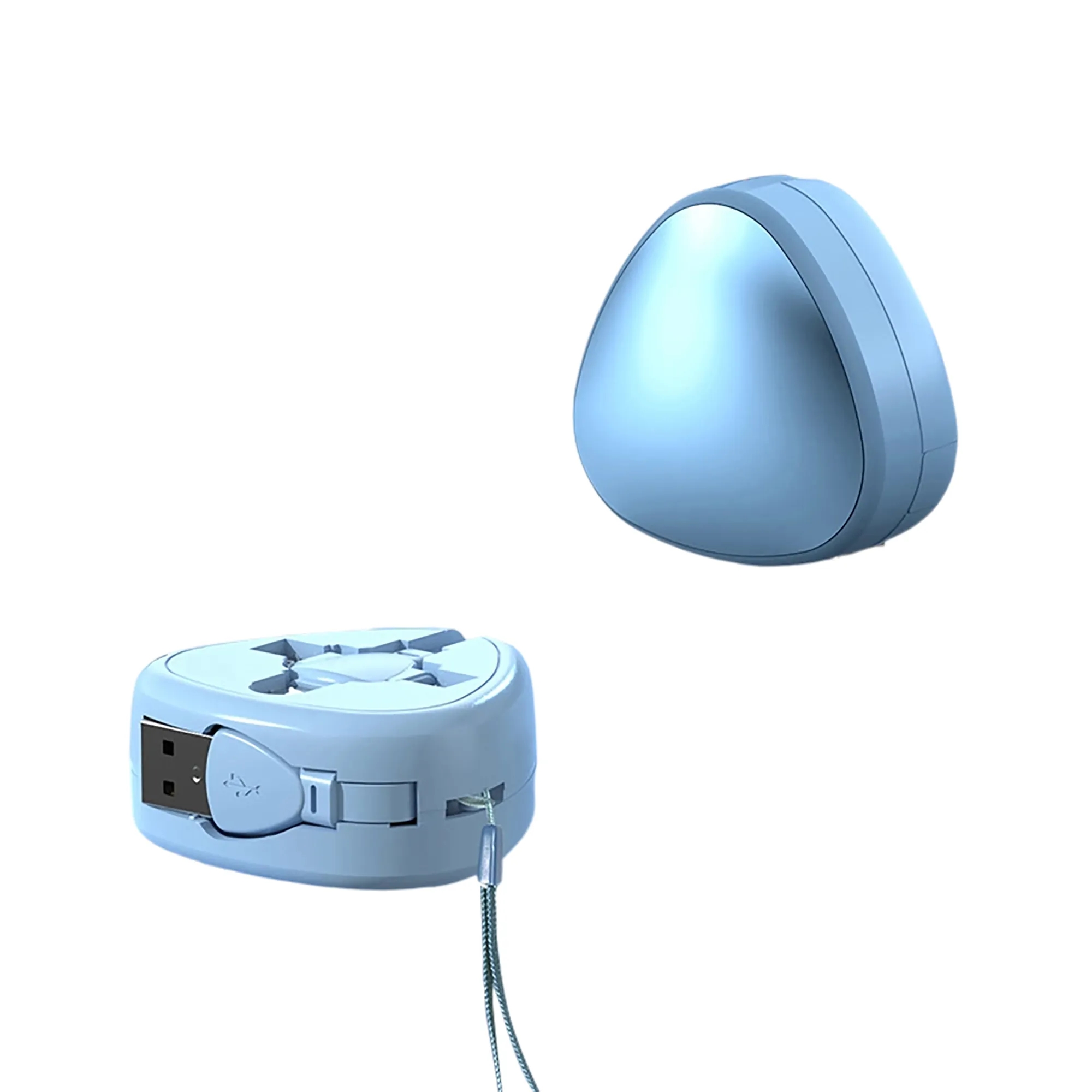 Retractable 3-in-1 Charging Cable with Stand 3