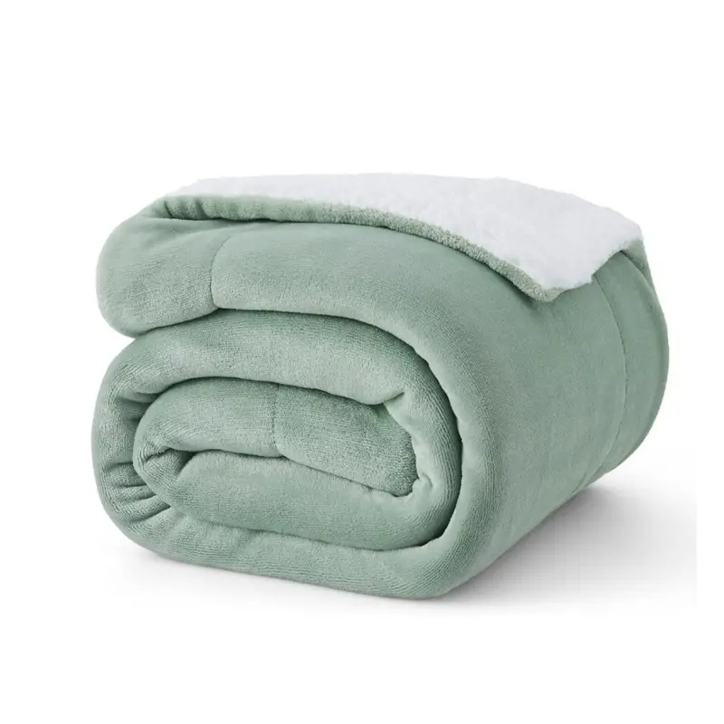 Dual Layer Soft Sherpa Blankets (50" X 60") 8