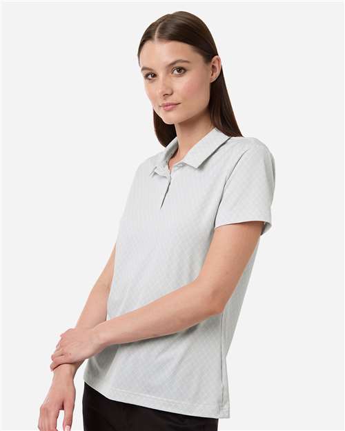 Women's 4-Way Stretch Printed Polo - A717 22