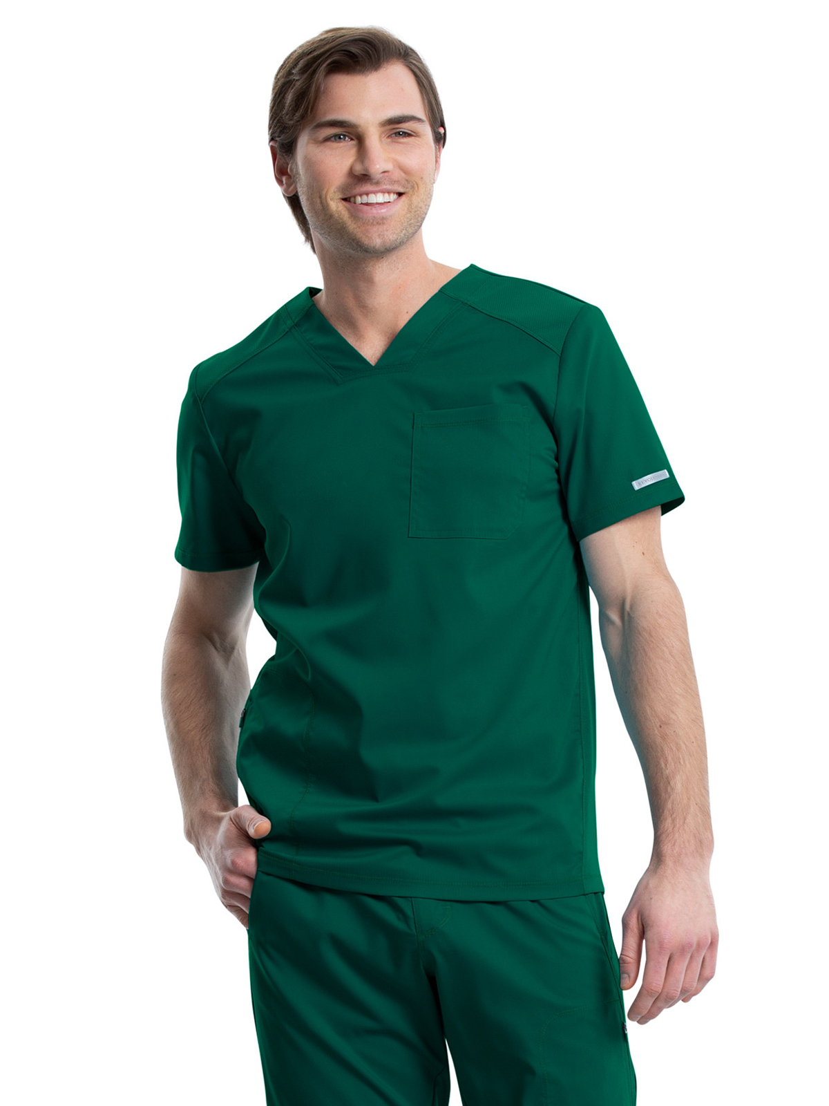 Cherokee - Workwear Revolution - Men's 2-Pocket V-Neck Top 6