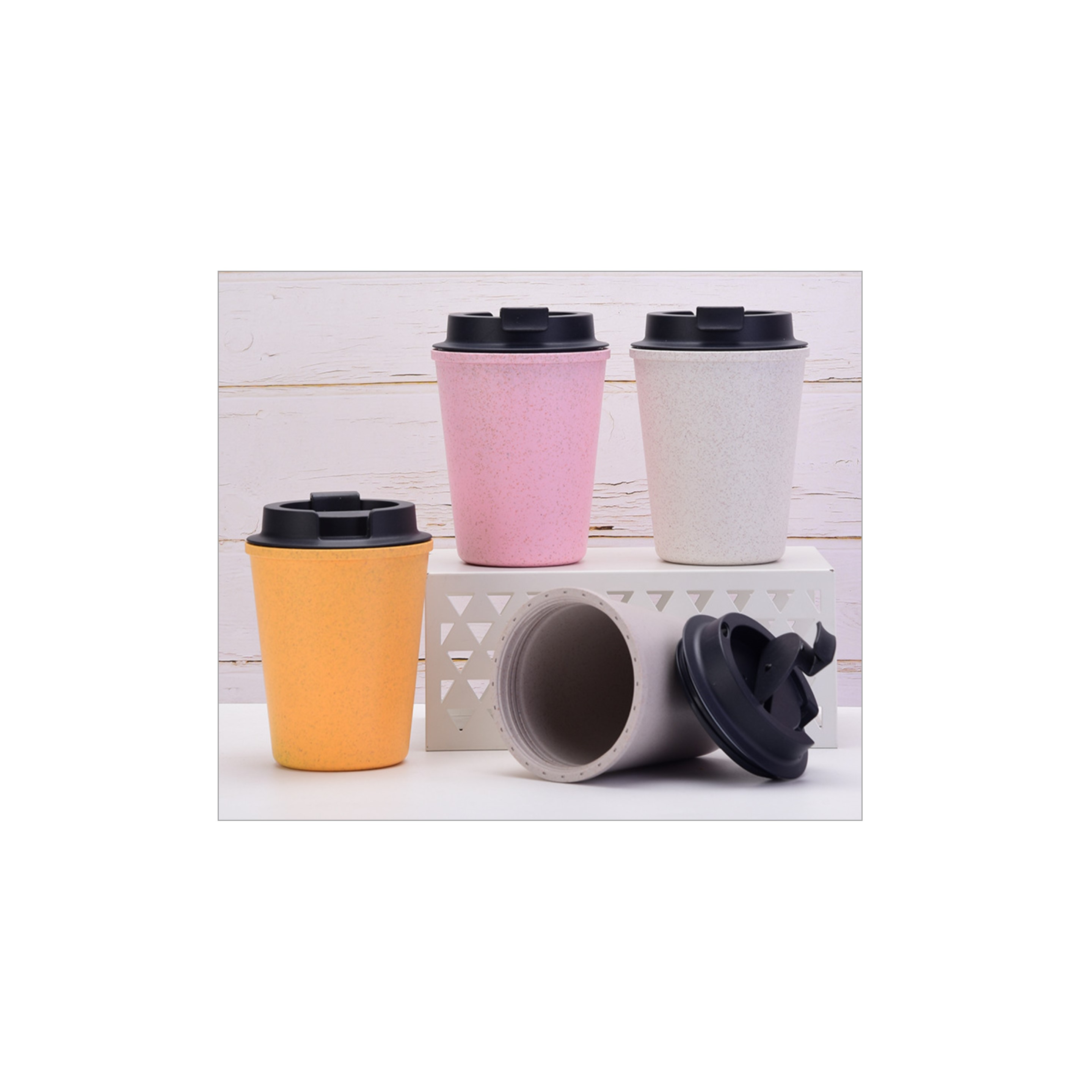12 Oz. Wheat Straw Coffee Cup (direct import) 5