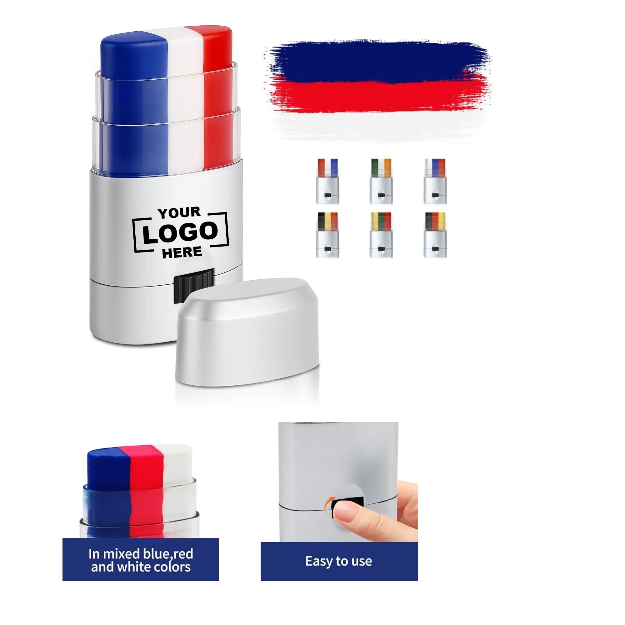 National Flag Face Painting Pen