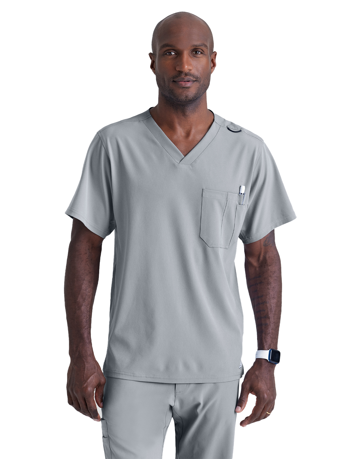 Skechers - Men's One-Pocket V-Neck Structure Scrub Top 13