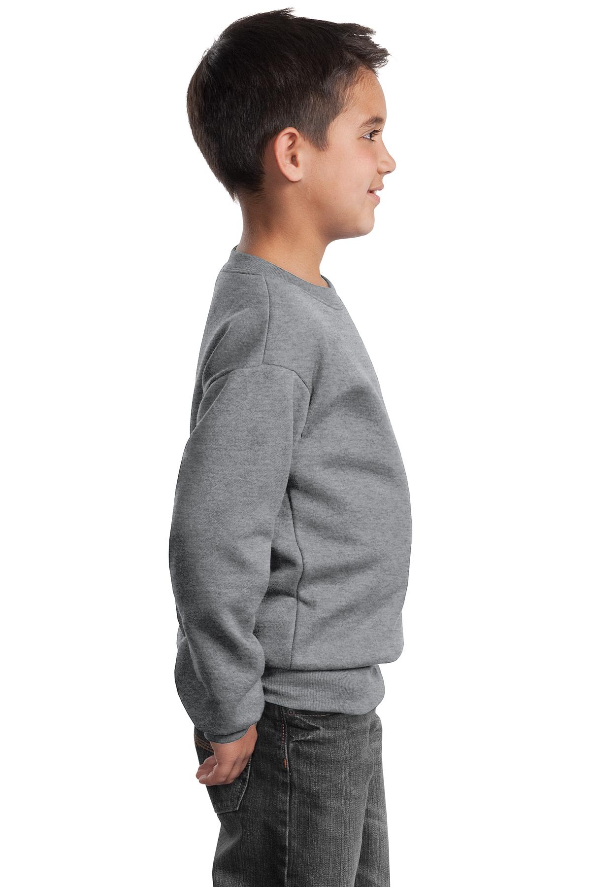 Port & Company® Youth Core Fleece Crewneck Sweatshirt 32