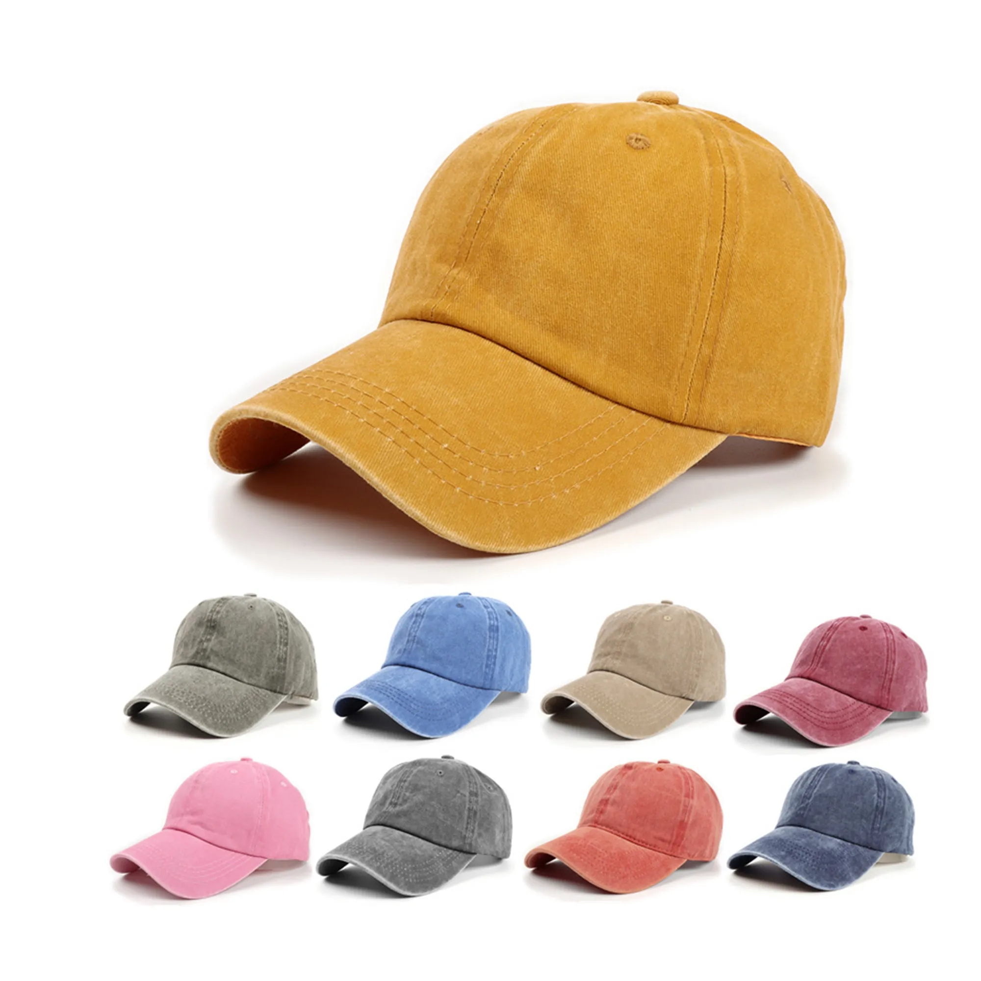 Vintage Washed Dad Hat 8