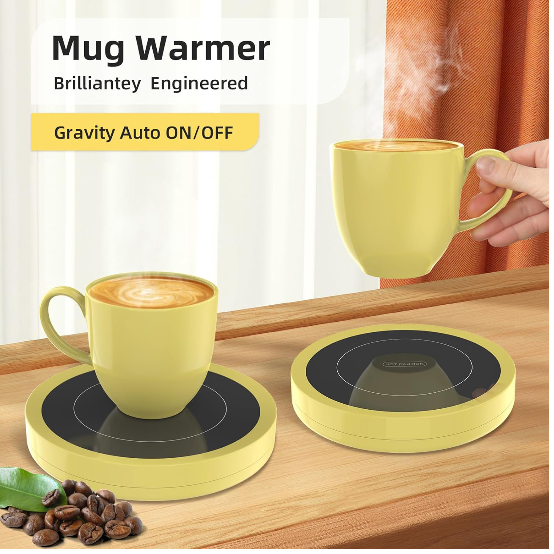 Automatic Gravity Coffee Mug Warmer 7