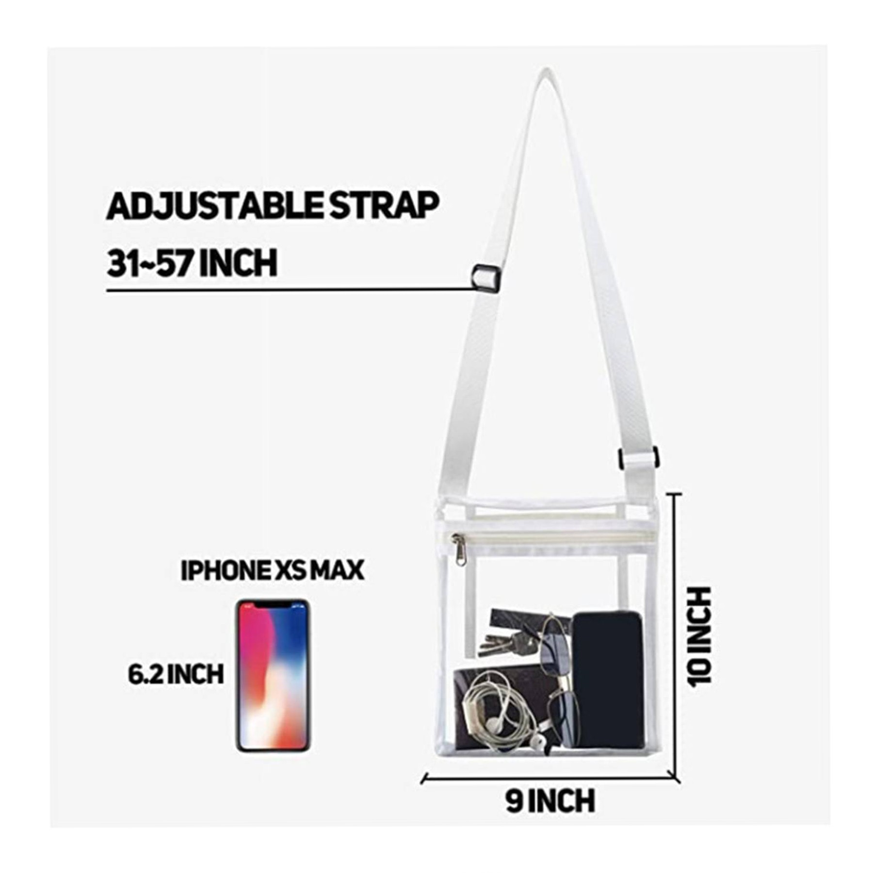 Stadium Approved Clear Concert Purse 2