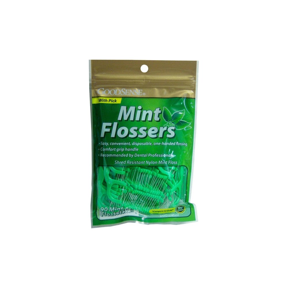 GoodSense Floss Picks - Mint 90 Count 1