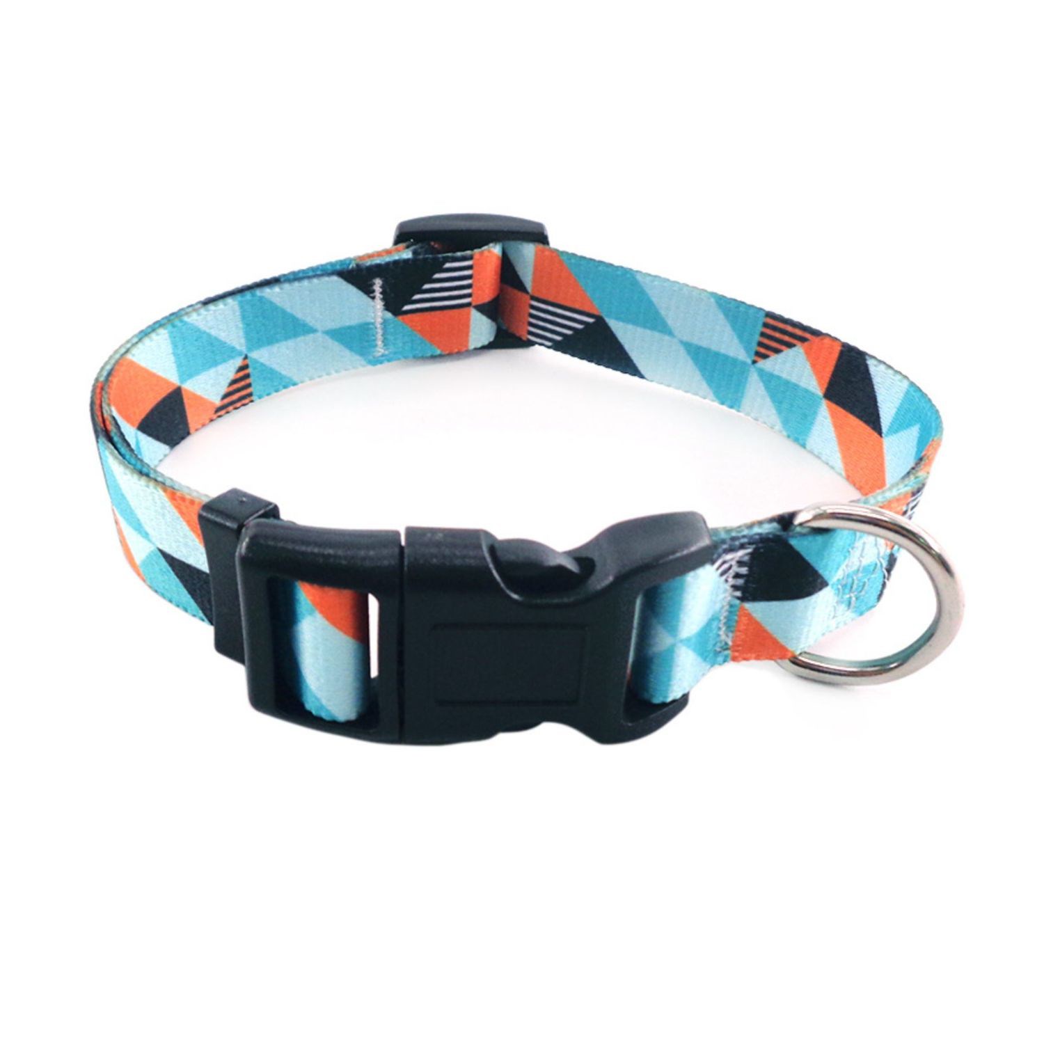 5/8"W x 12"L Adjustable Pet Collar w/ Buckle Release Sublimation