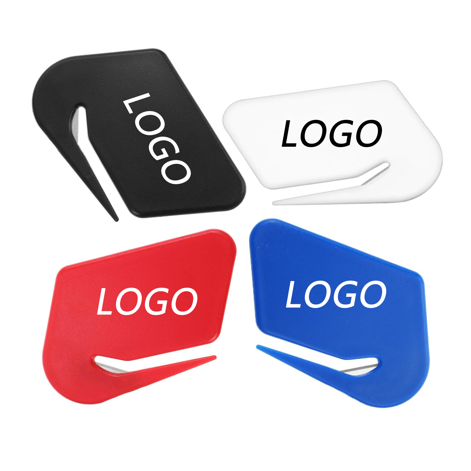 MOQ 100pcs Compact Plastic Envelope Opener With Your Brand 2