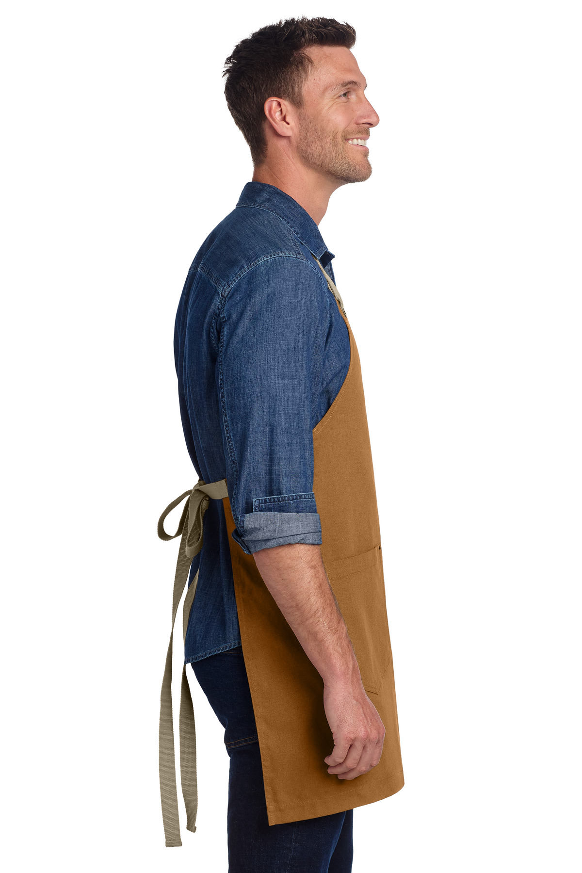 Port Authority Canvas Full-Length Two-Pocket Apron A815 42