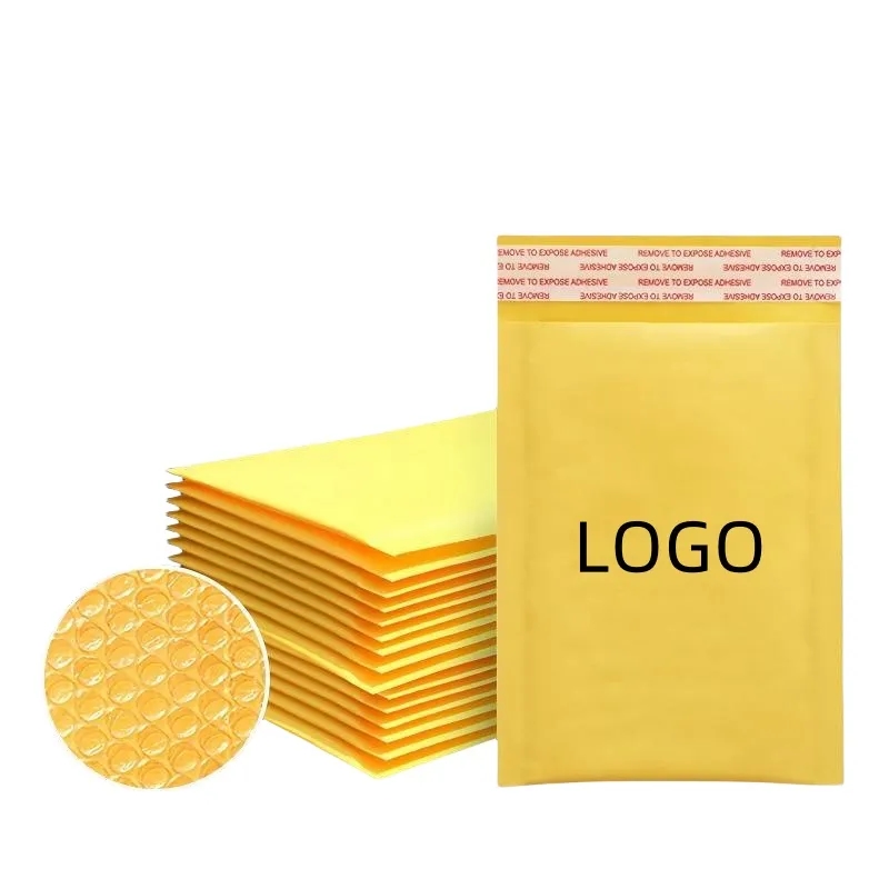 Heavy-Duty Kraft Paper Bubble Bags 1