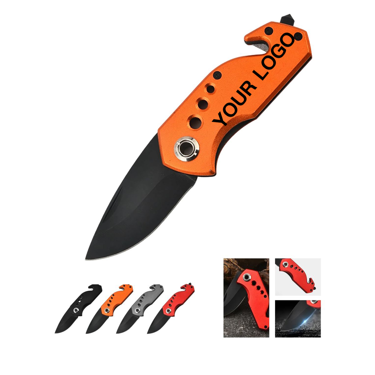 Aluminum Folding Knife with Lightweight Portable Design 3