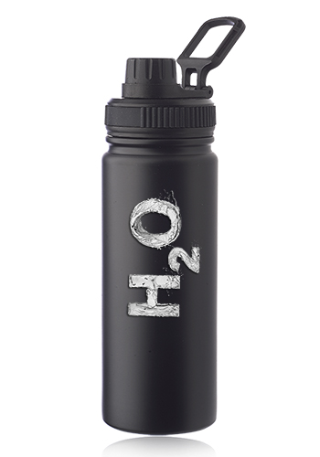 Houston 23 oz. Stainless Steel Water Bottle with Carrying Handle 3