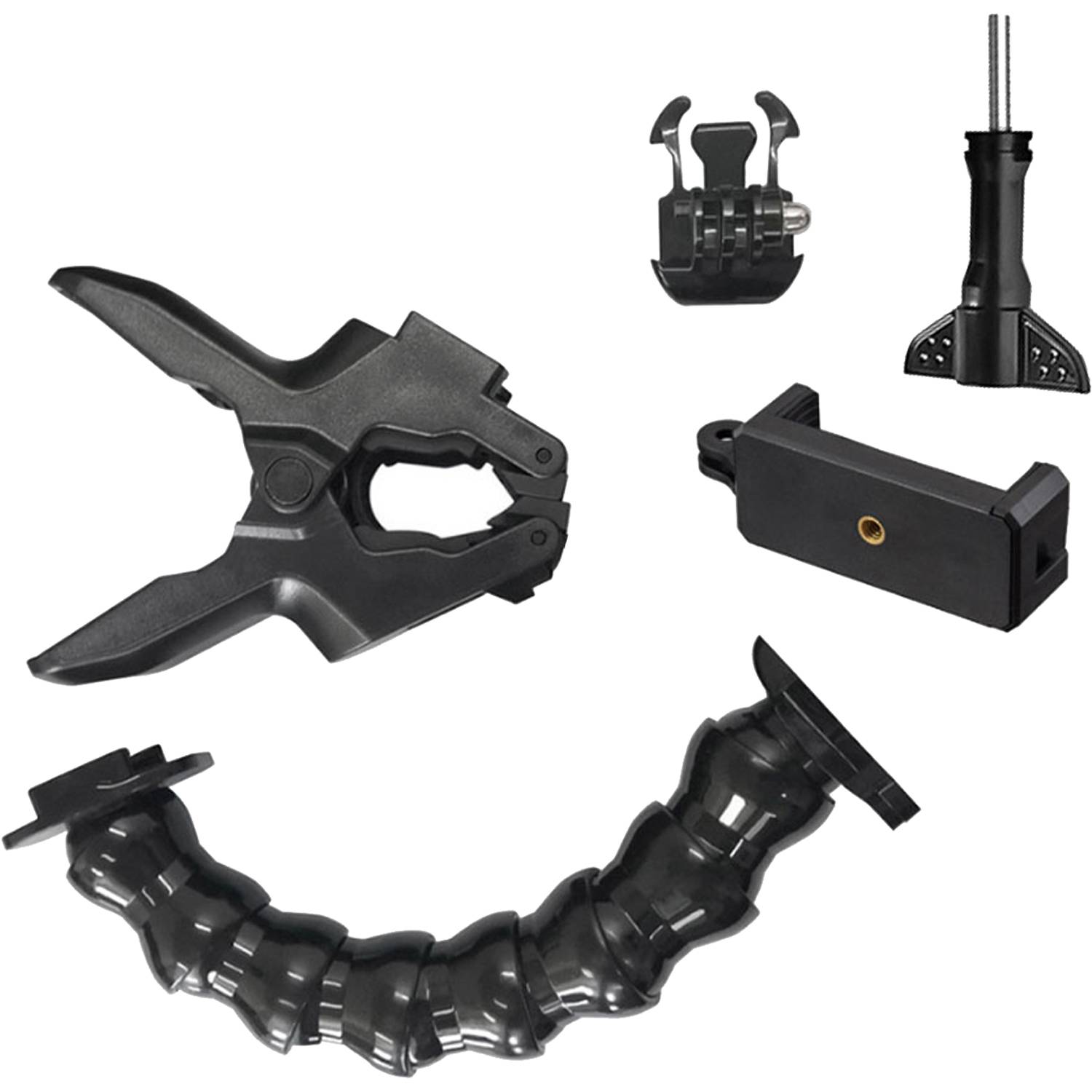 Gooseneck Phone Sports Camera Holder w/ Clip 3