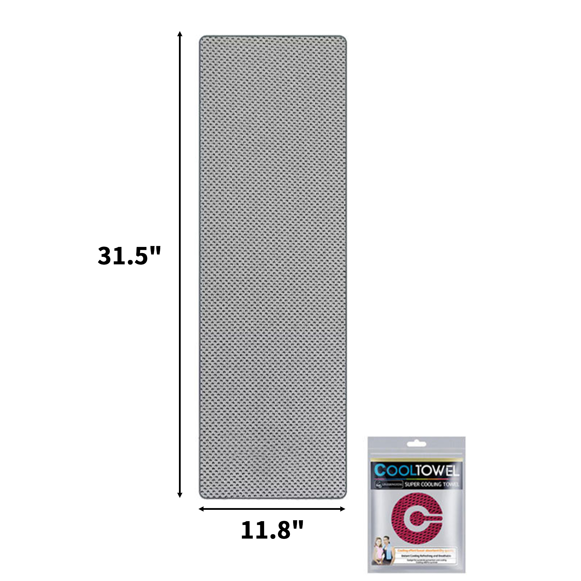 Polyester Cooling Ice Towel 31.5" Length 6