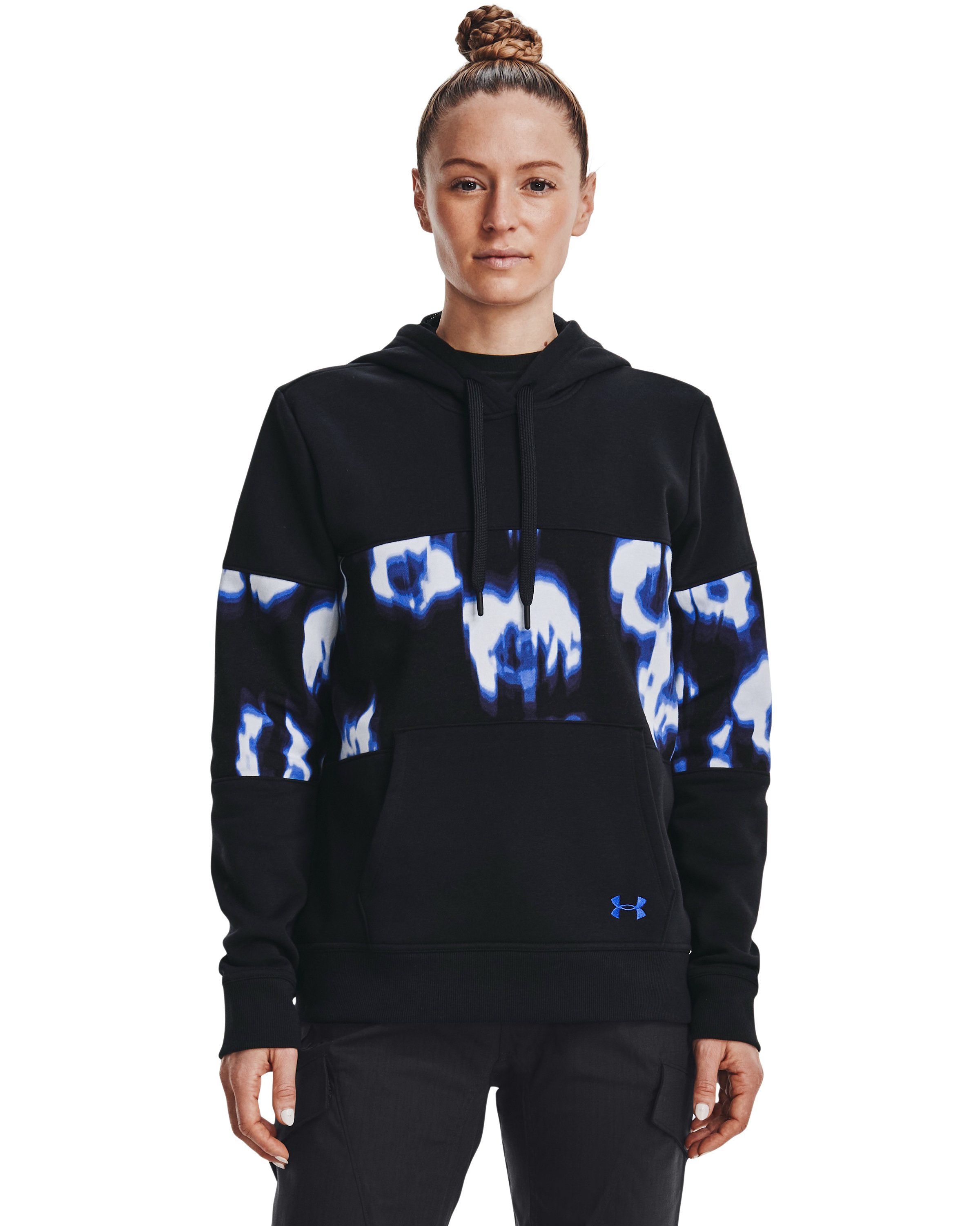 Women's UA Rival Fleece Blocked Hoodie  6