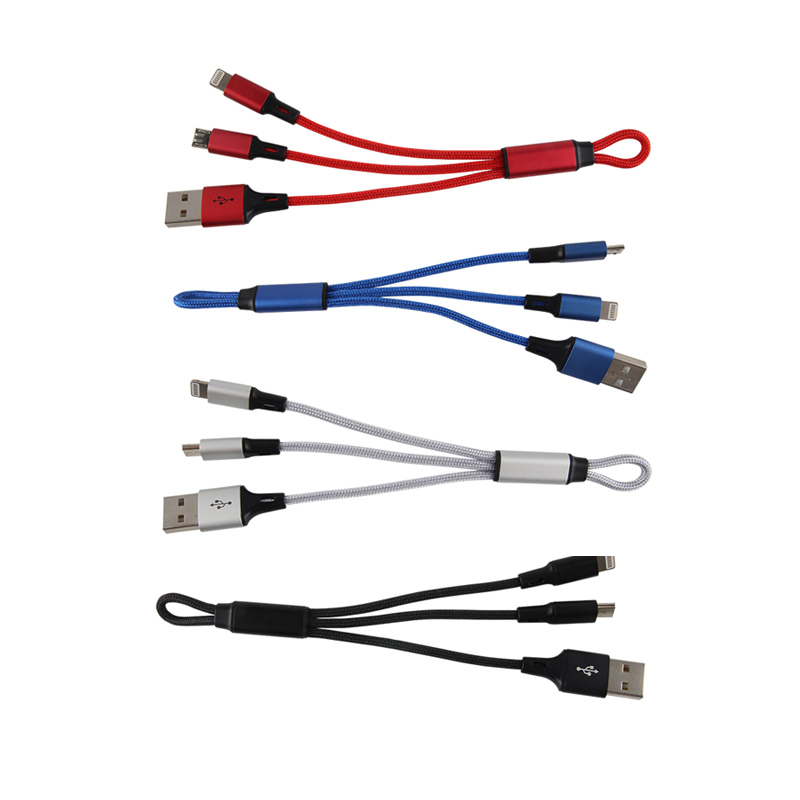 4-in-1 Nylon Charging Cable 4