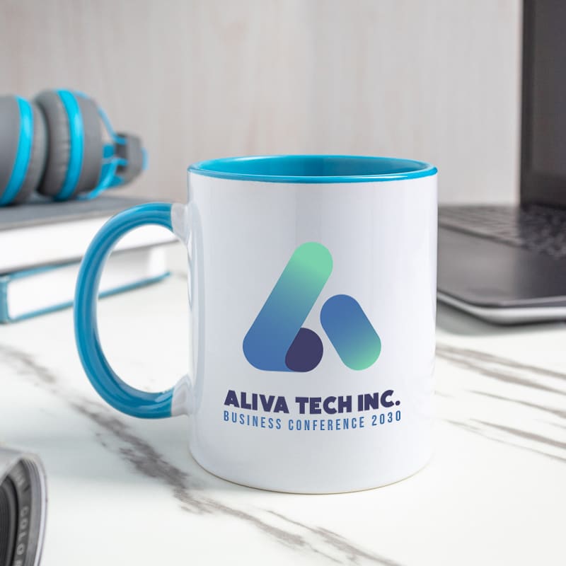 11oz Two Tone Full Color Mugs 10