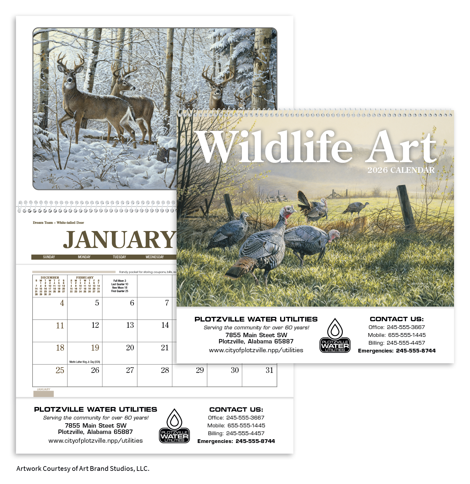 Triumph® Calendars Wildlife Art Pocket Calendar 22