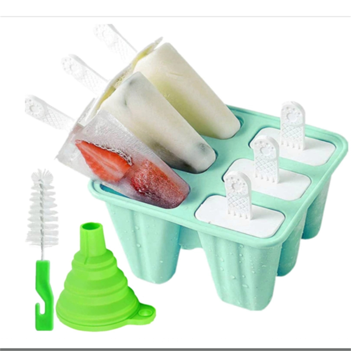 Popsicle Molds 6 Pieces Ice Pop Make 7