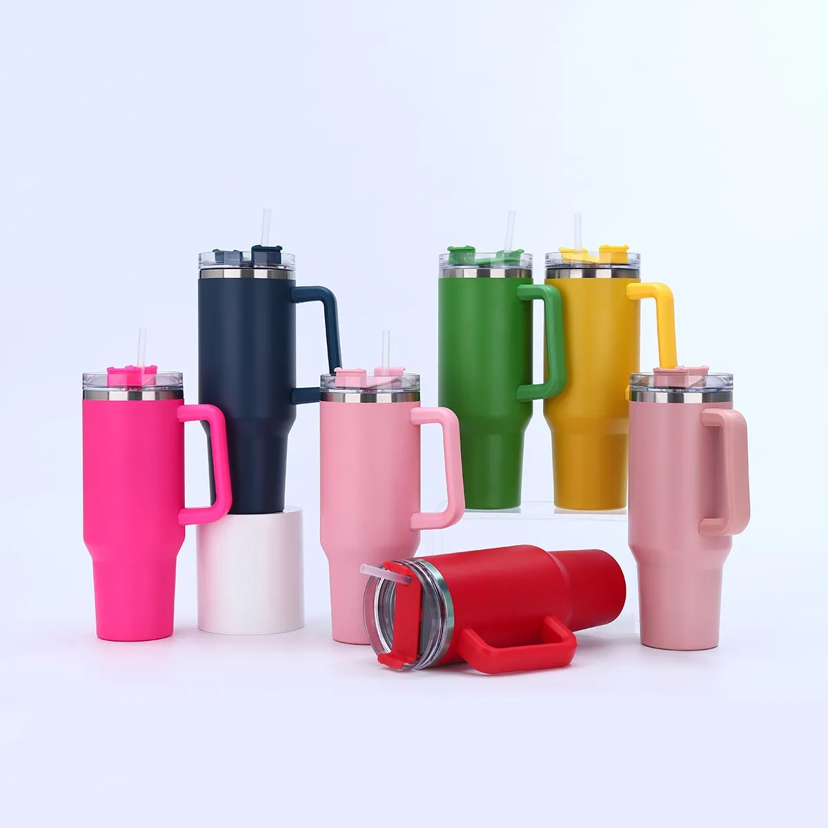 Large capacity stainless steel thermos cup 6