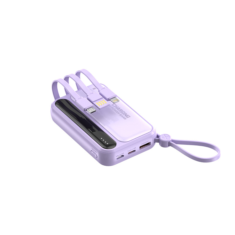 Power Bank with Cables 4