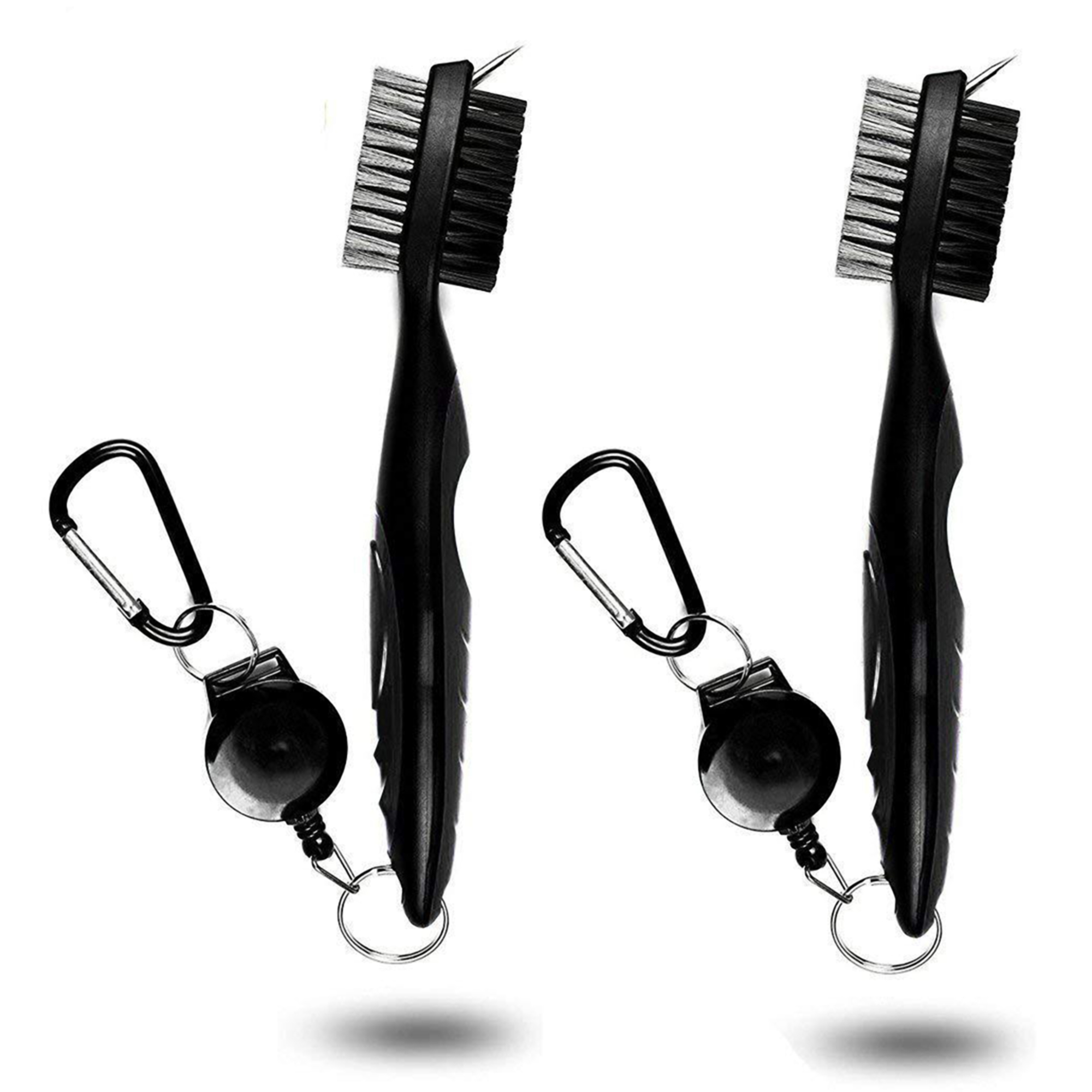 2-in-1 Retractable Golf Club Brush 5