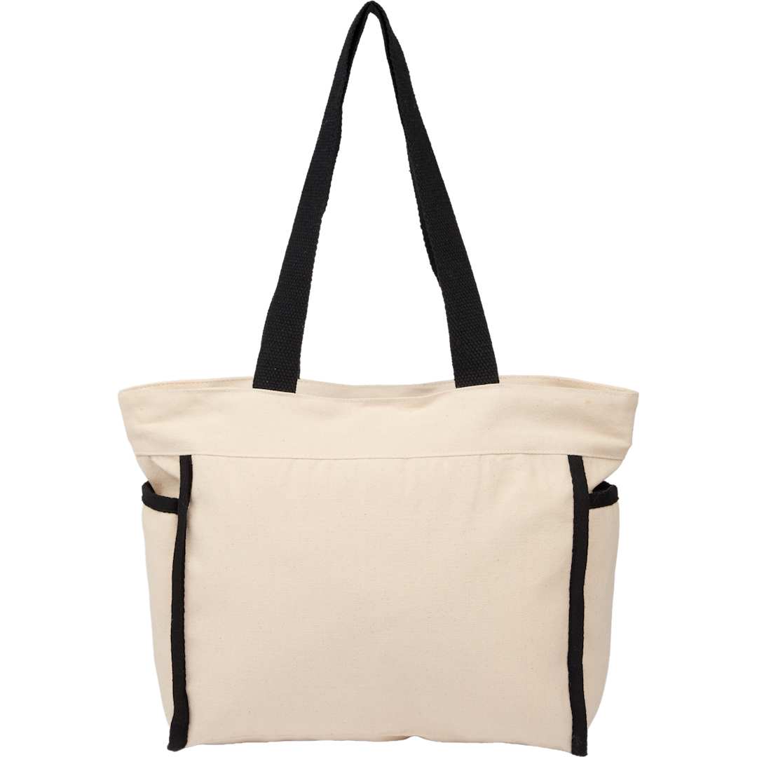 10oz Organic Cotton Accent Tote 38