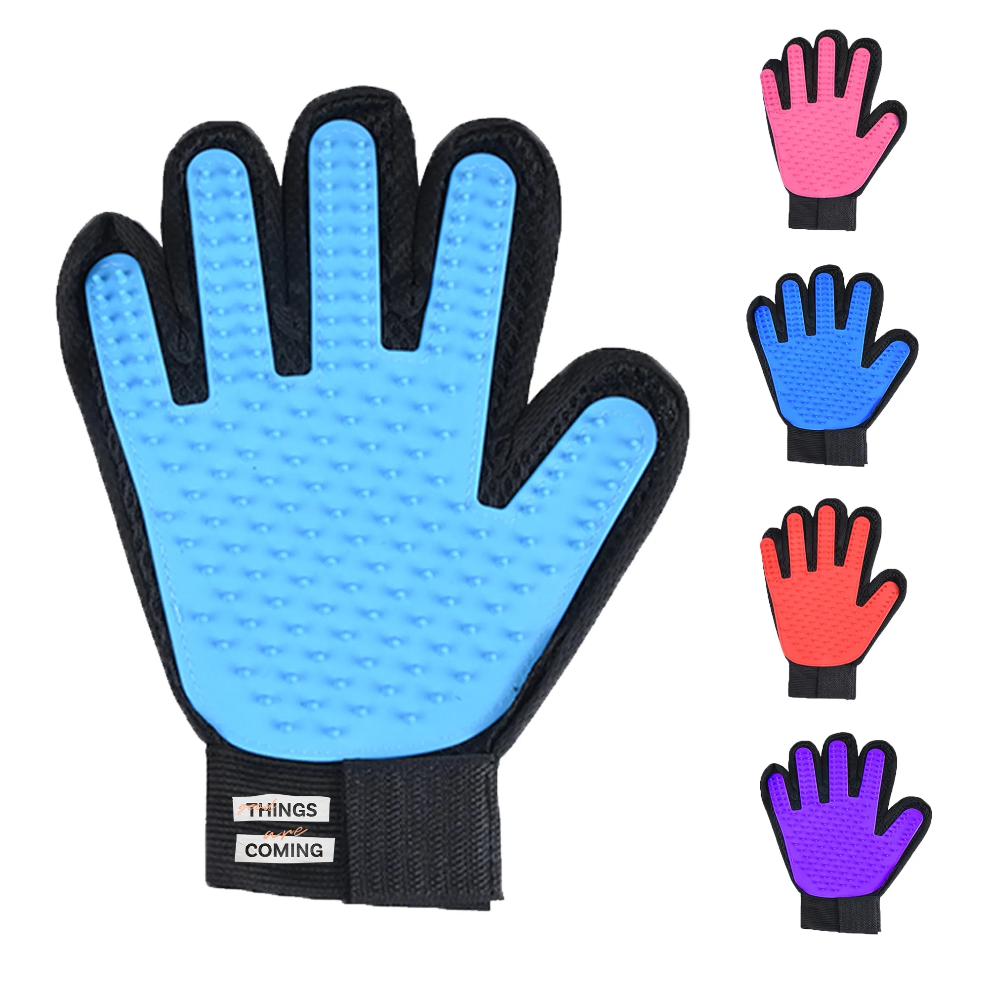 Pet Grooming Glove Brush