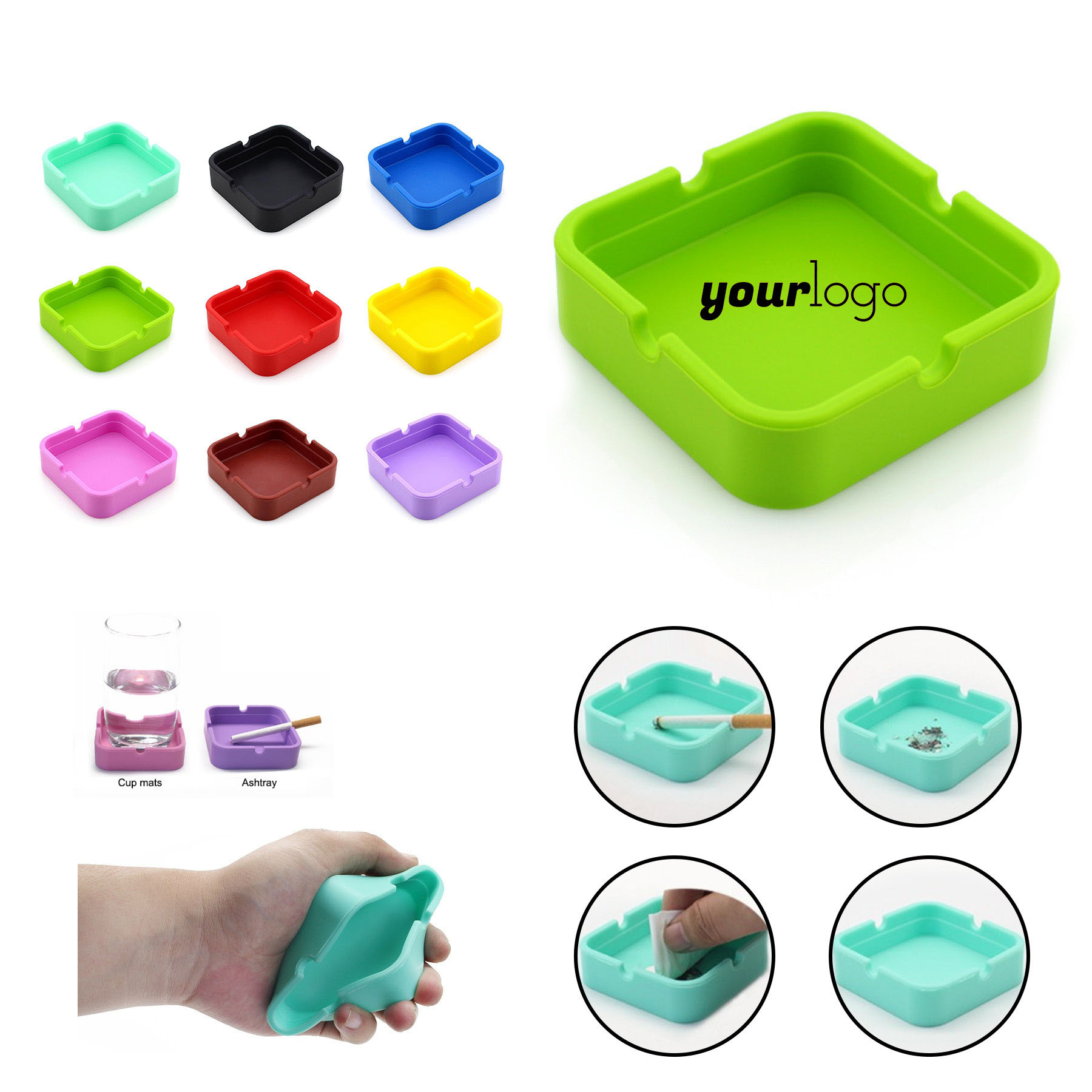 Silicone Ashtray 2