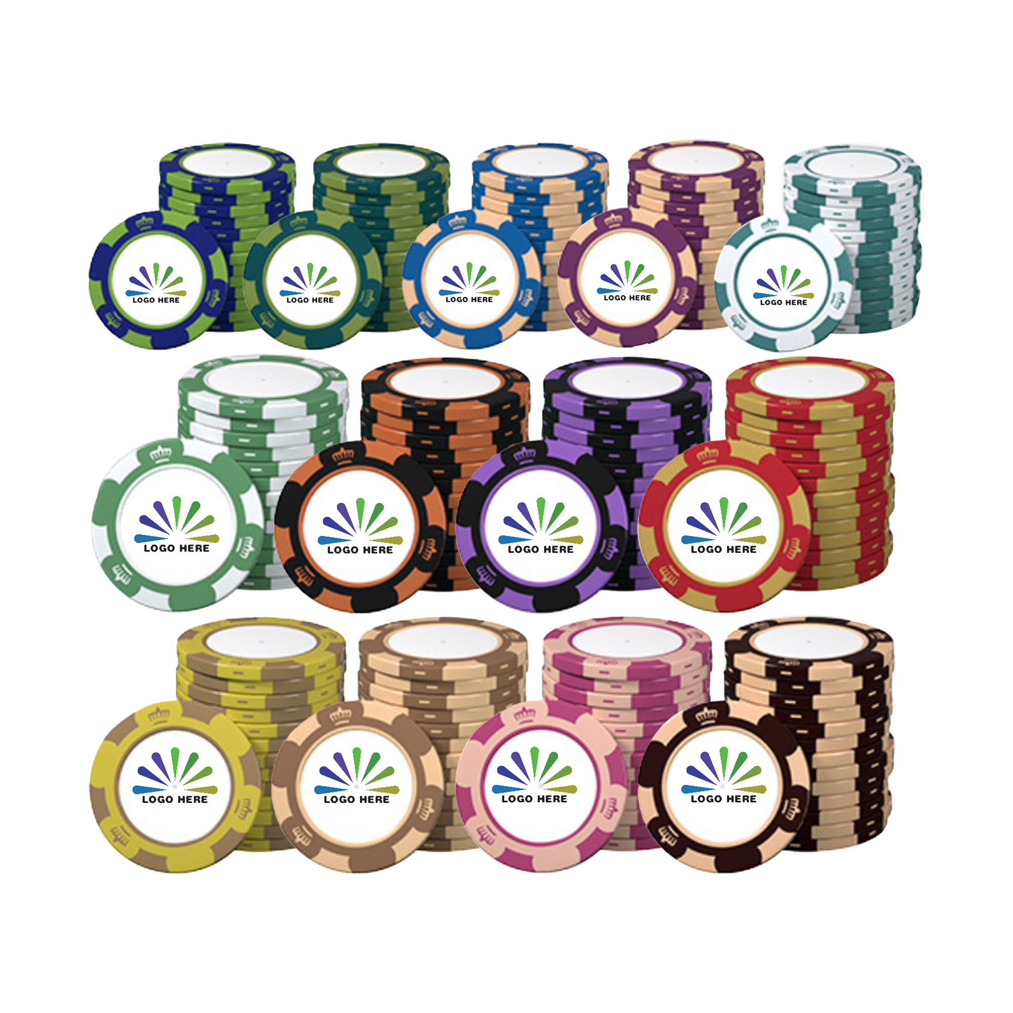 Full Color Clay Entertainment Poker Chip 2