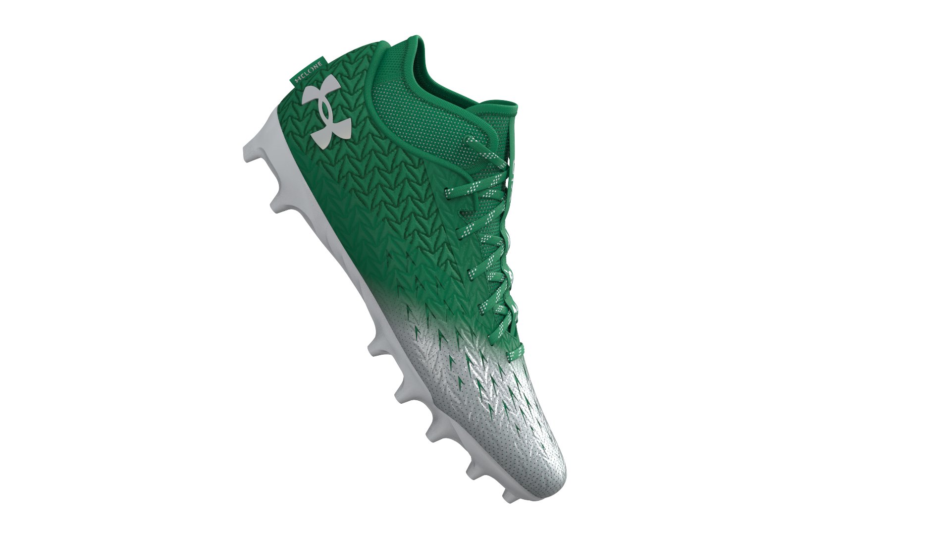 UA Spotlight 4 MC Men's Football Cleats, custom athletic wear with logo imprint 4