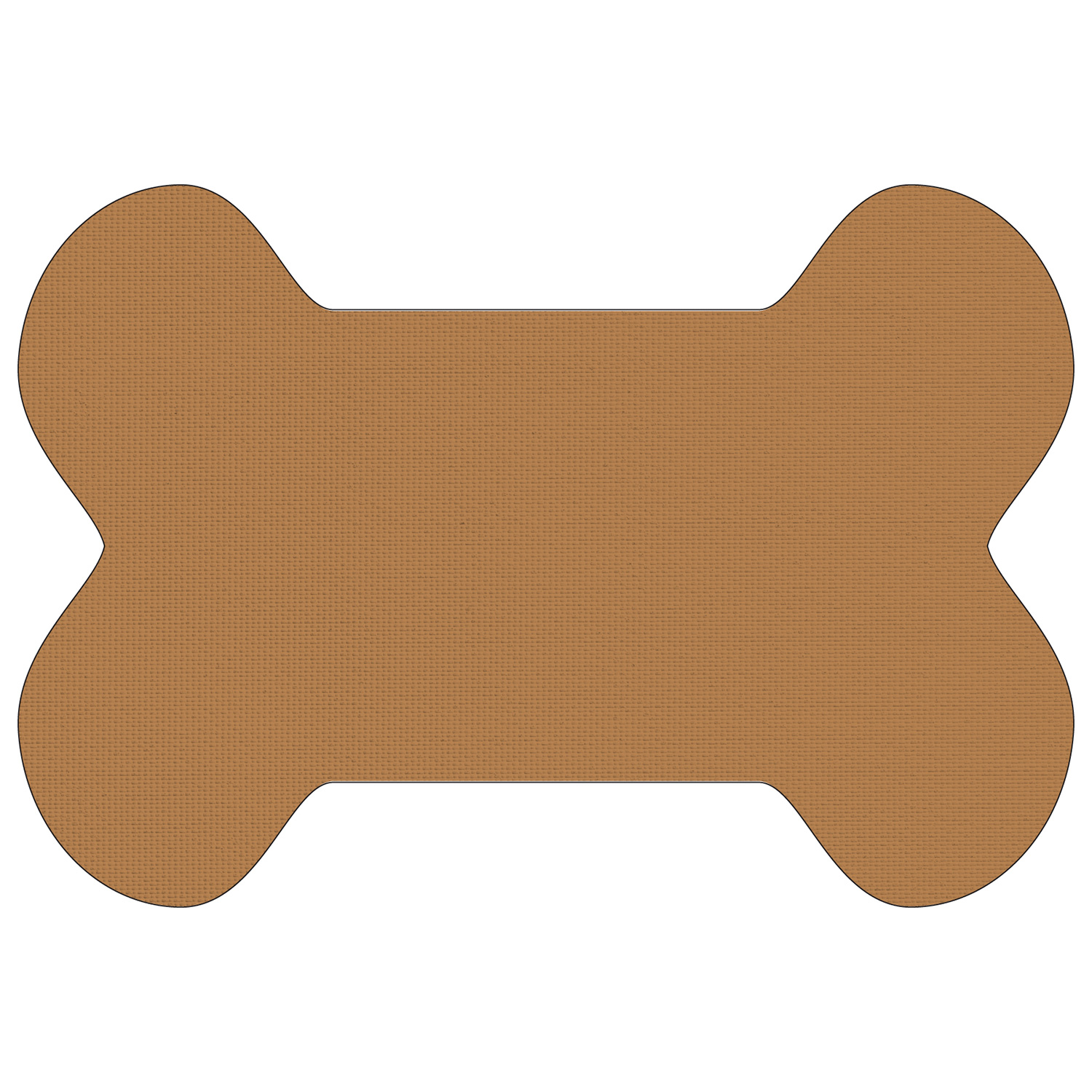Bone Shaped Vinyl Pet Mat 6