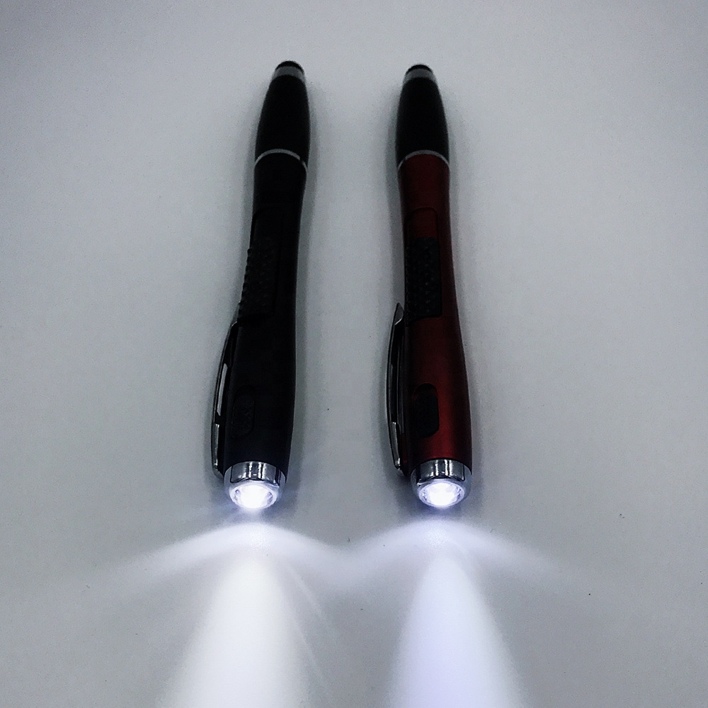 Multi-Function Touch Screen Pen, Stylus, Ballpoint Pen, LED Flashlight 2